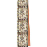 1652 Map with Thai Shot Silk Scarf